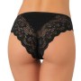 Slip Jadea da donna con retro in pizzo cotone modal elastico 789 elasticizzato