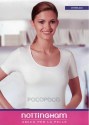 Maglia canottiera da donna mezza manica corta cotone caldo interlook Nottingham