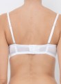 Reggiseno donna fascia balconcino super push up più 2 taglie Lormar Double Extra