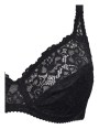 Reggiseno con ferretto da donna sielei foderato in cotone e con pizzo esterno 942