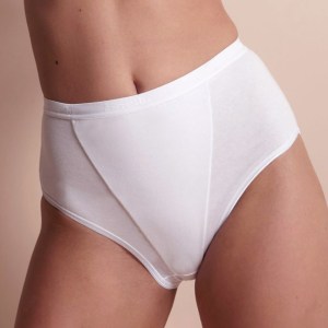 Slip midi contenitivo da donna cotone elastico Snelly rinforzo centrale S135