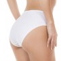 Slip a vita alta con pizzo da donna in cotone modal elastico Jadea 788