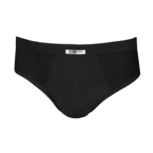 cotonella 2 slip da uomo elastico interno cotone elasticizzato 2396 bielastico nero