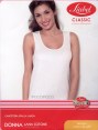 liabel canottiera intimo da donna canotta spalla larga lana cotone 05321 16