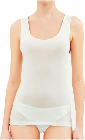 liabel canottiera intimo da donna canotta spalla larga lana cotone 05321 16